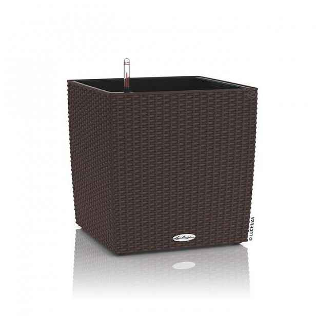 Květináč TREND CUBE Cottage 40cm moka