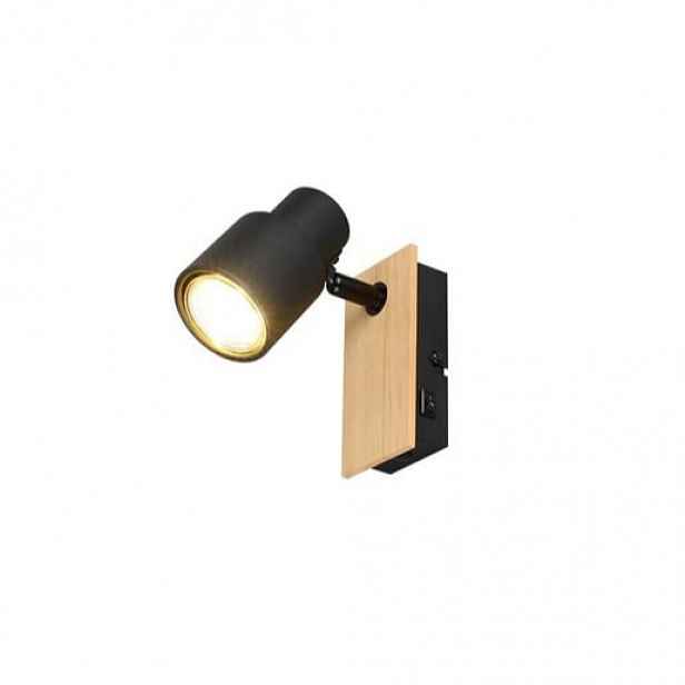Reality PIERRE nástěnná lampa černá kov r81981732 RER81981732