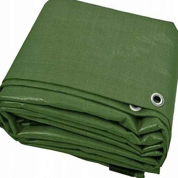 Plachta 5x5M Zelená Podložka Silná Hrubá 90g/m2 Plachta