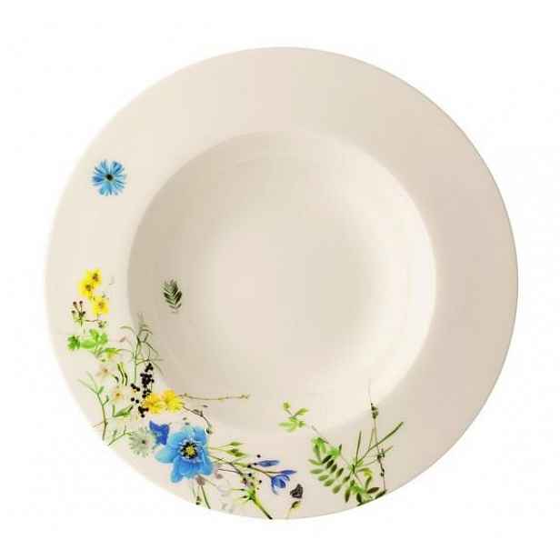 Rosenthal Fleurs des Alpes Hluboký talíř s okrajem, 23 cm