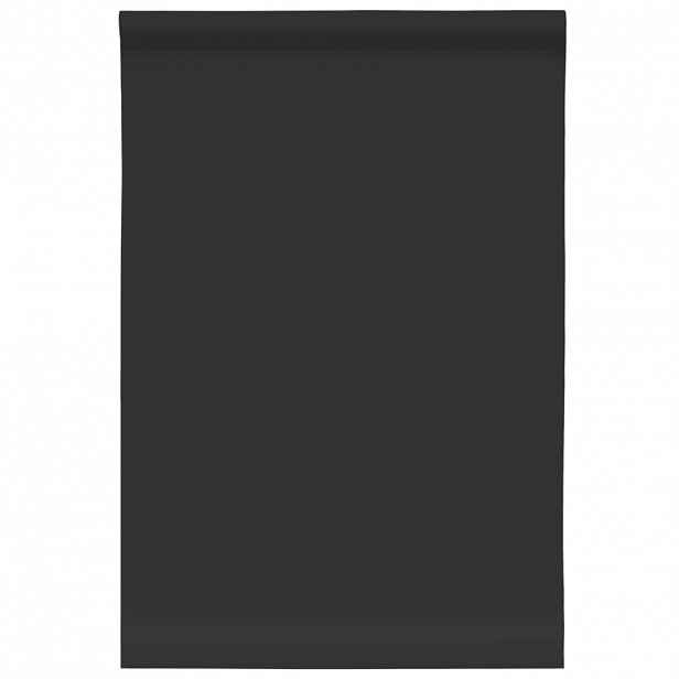 vidaXL Samolepka na nábytek, matná černá, 90 x 500 cm, PVC