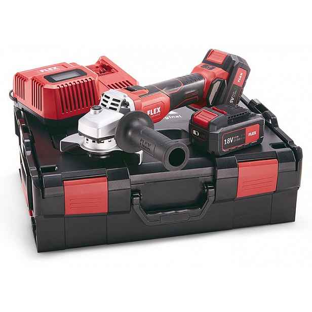 Aku úhlová bruska Flex L 125 18V 5Ah na baterie 125 mm, výkonná