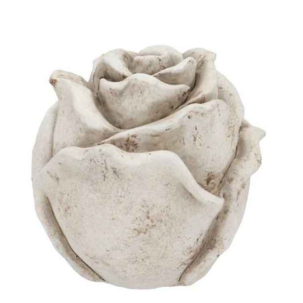 Cementová antik dekorace růže Saint antique Rose S - 9*9*8 cm daan kromhout