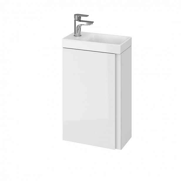 Cersanit Moduo - Umyvadlová skříňka, 59x39x22 cm, 1 dvířka, panty L/P, bílá S590-014-DSM