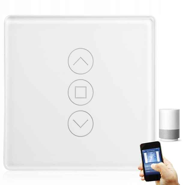 Dotykový Wi-Fi vypínač pro rolety a žaluzie, Smart Home