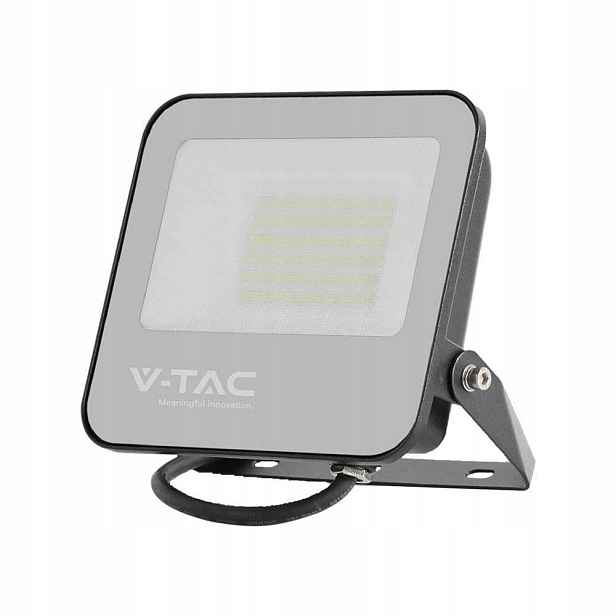 Led reflektor V-tac 50W 185Lm/W Černý VT-4456 6500K 9250lm