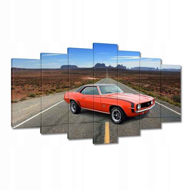Obrazy 140x80 Oranžový Chevrolet Ss