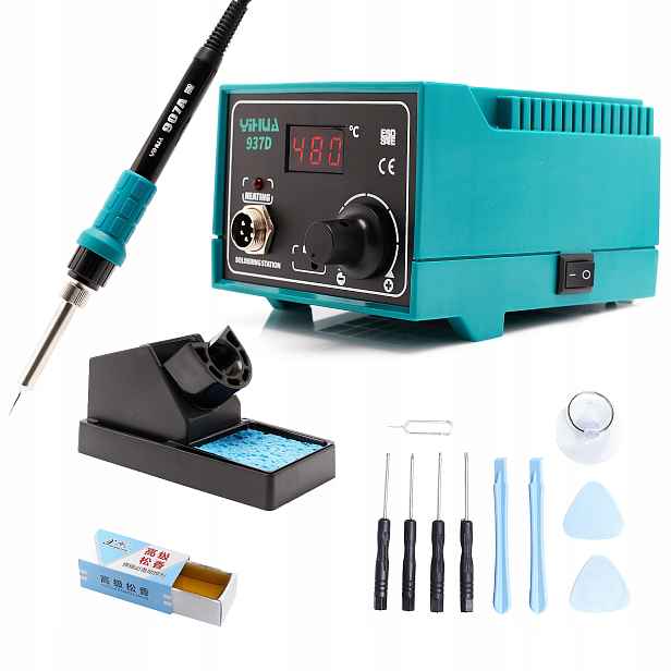 Pájecí Stanice 937D 60W Displej Nástroje