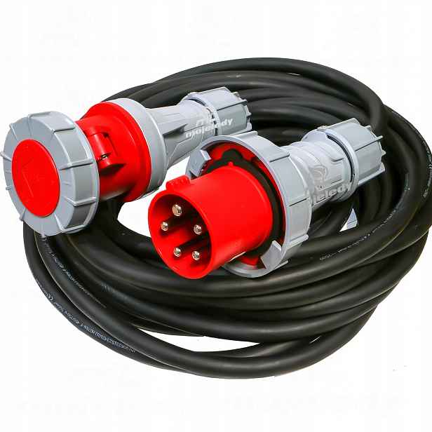 prodlužovací kabel 63A 5p gumový Onpd 5x6 IP67 15 m