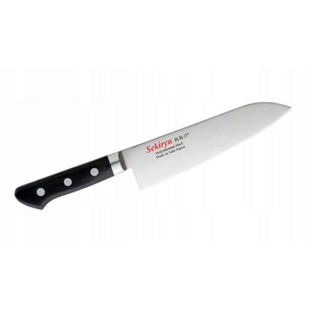 Sekiryu Kuroi Tori SR-MS180 nůž santoku 18 cm, černý