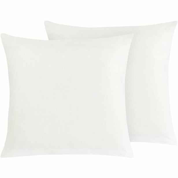 Bellatex Bavlněné povlaky na polštář bílá, 45 × 45 cm, 2 ks, 45 x 45 cm