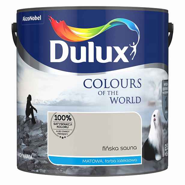 Dulux Barvy světa barva Finská sauna mat 2,5L