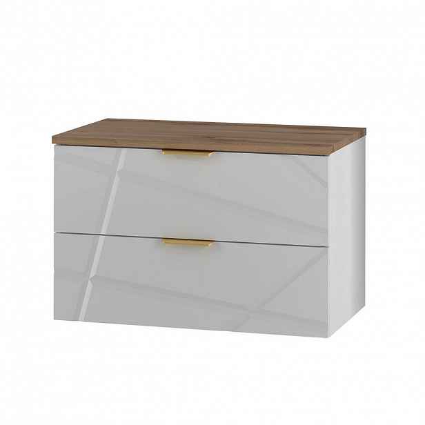 Petits-meubles SKŘÍŇKA POD UMYVADLO 80.6cm Aurora Bílá