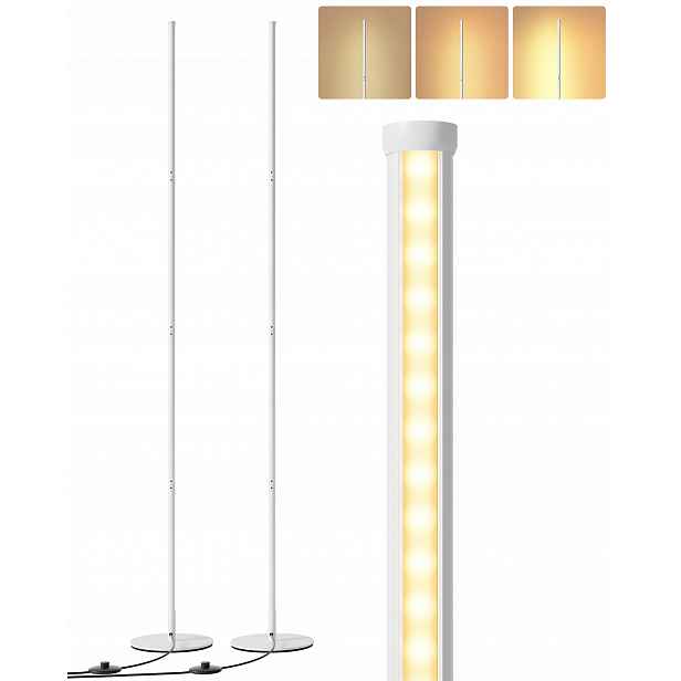 Stmívatelná Led stojací lampa Edishine do obývacího pokoje, integrované Led, 2 kusy