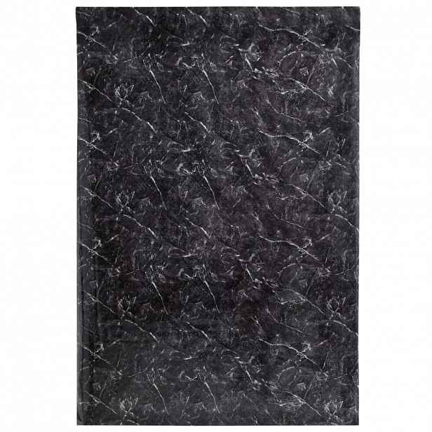 vidaXL Tapeta na nábytek samolepicí mramorově černá 90 x 500 cm PVC