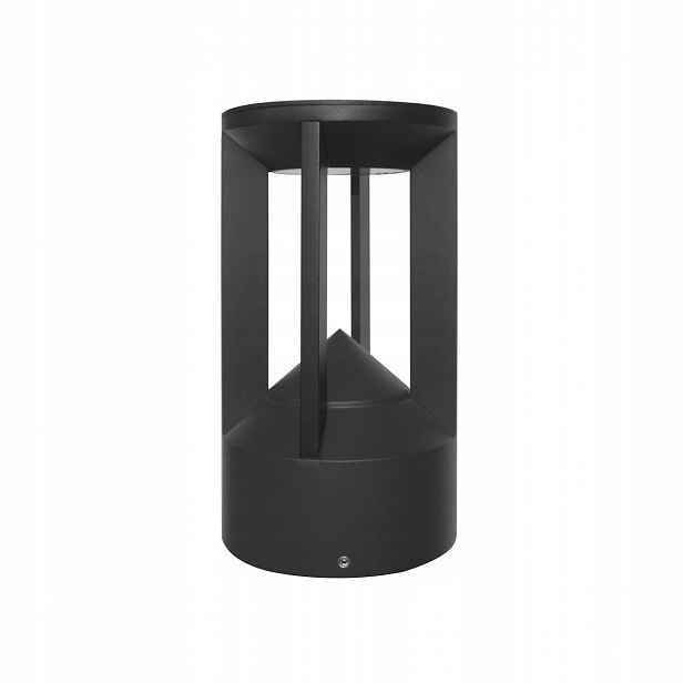 Zahradní sloupek Led Svítidlo Venkovní lampa Černá 10W IP54 Nomad Italux