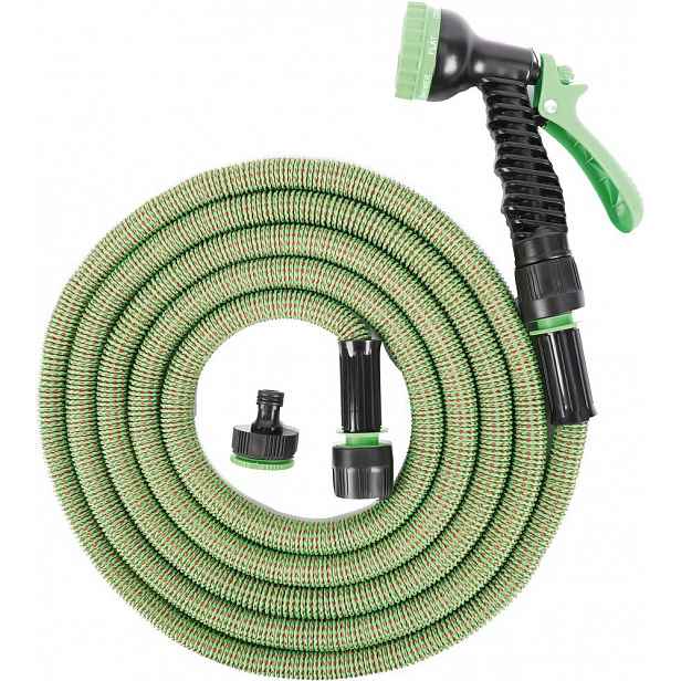 Hadice samonatahovací Classic 30 m se 7funkční sprchou Floraworld