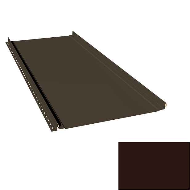 Krytina plechová LINEDEK 485 Flat PU 50 MAX MM020 hnědá