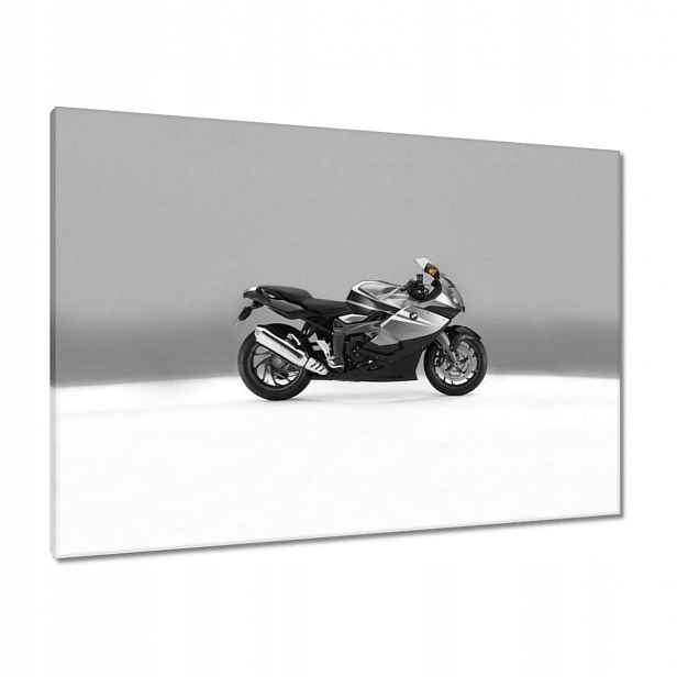 Obrazy 100x70 Šedý závodník Bmw Motor