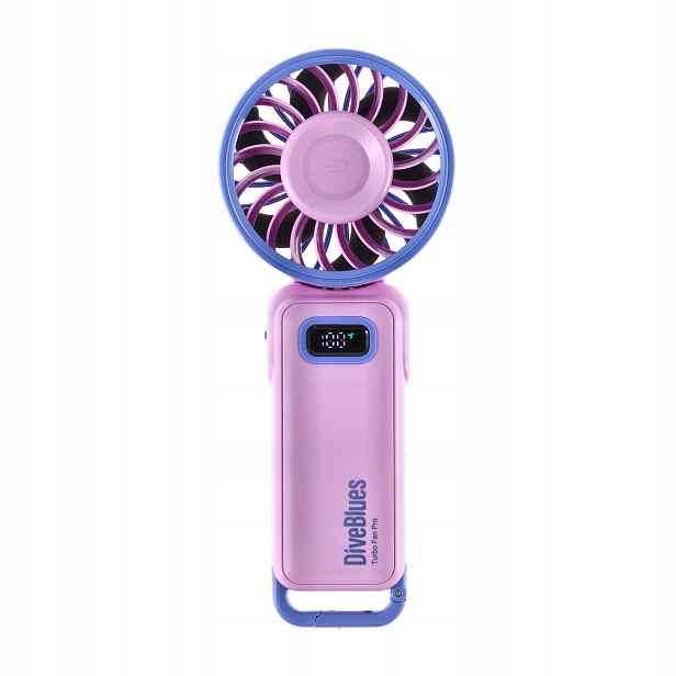 Přenosný ventilátor DiveBlues Fanzy D6036 fialový