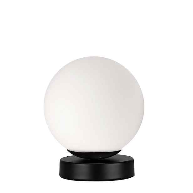 Stolní lampa Calari 1x40W E27 černá s bílým stínidlem, stylová klasická noční lampa do obývacího pokoje, ložnice, pracovna