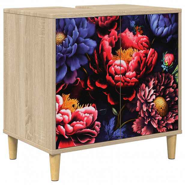 vidaXL Koupelnová skříň KIEL Sonoma 60 x 40 x 60 cm Kompozitní dřevo