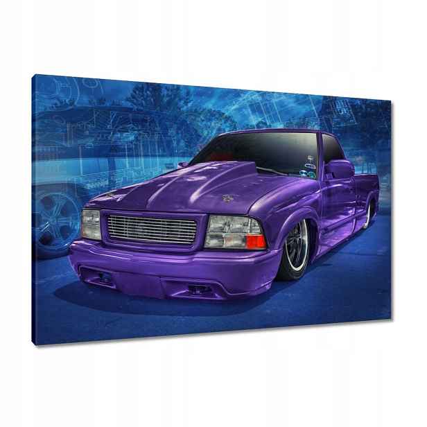Obrazy 90x60 Fialový PickUp S10