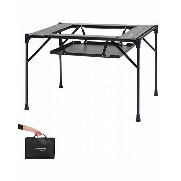 King Camp Kempingový multifunkční stůl Loess C10 s Al deskou 61 x 42 cm