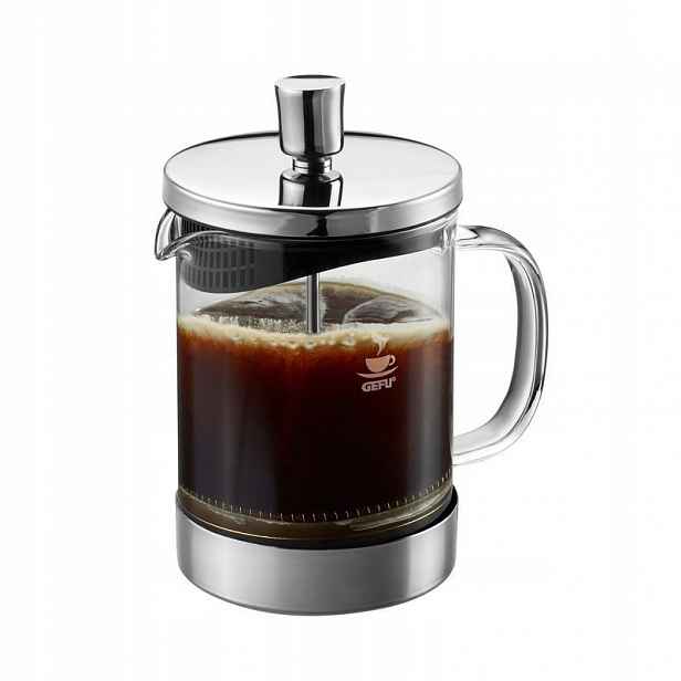 Konvice na kávu Kawiarka French press na indukci 600ml ocelová Gefu