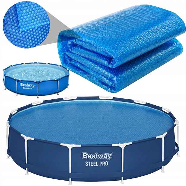 Krycí Plachta do bazénu Bestway Steel Pro 366x76 cm