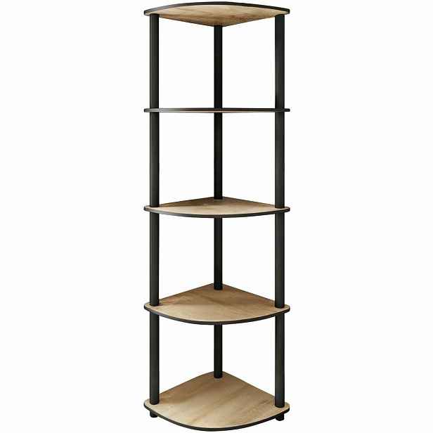 Regál Corner Oak, 5 polic