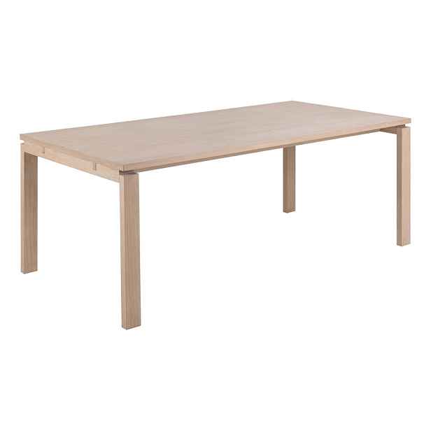 Rozkládací jídelní stůl s deskou v dubovém dekoru 100x200 cm Linley - II. jakost – Actona