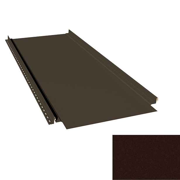 Krytina plechová LINEDEK 485 Flat SP 35 TEX 2M15A hnědá Cut