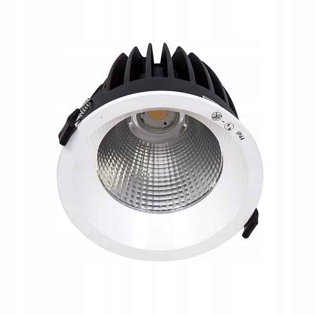 Led zapuštěné svítidlo Kulaté Stropní Svítidlo Bílé Moderní Kerez 230V IP54 Italux