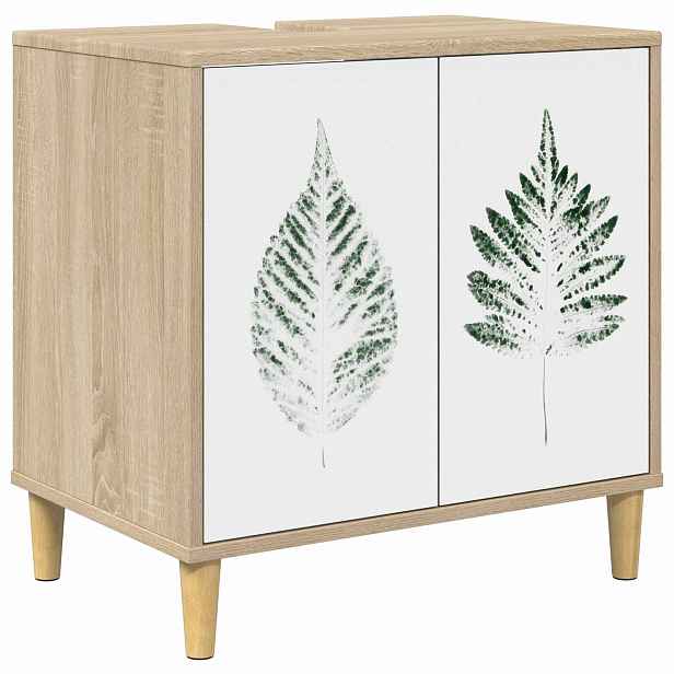 vidaXL Koupelnová skříň HANAU Sonoma 60 x 40 x 60 cm Kompozitní dřevo