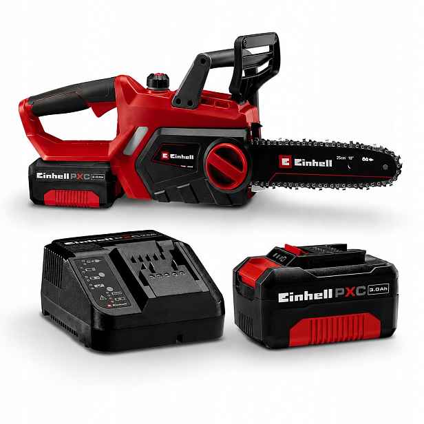 Einhell Aku Řetězová Pila Gc-ks 18V Akumulátor Nabíječka