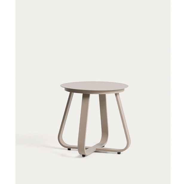 Kovový kulatý zahradní stolek ø 48 cm Tamaris – Kave Home