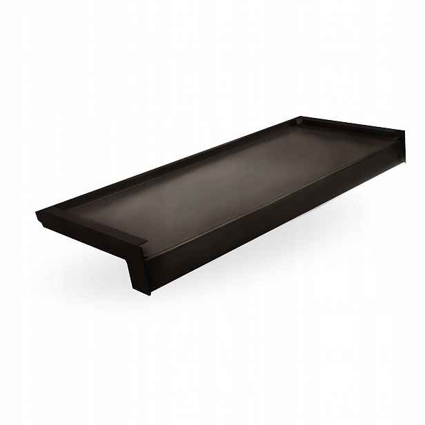 Vnější parapet Alu Hliníková Pvc krytka šířka 22,5 cm délka 100 cm Hnědá