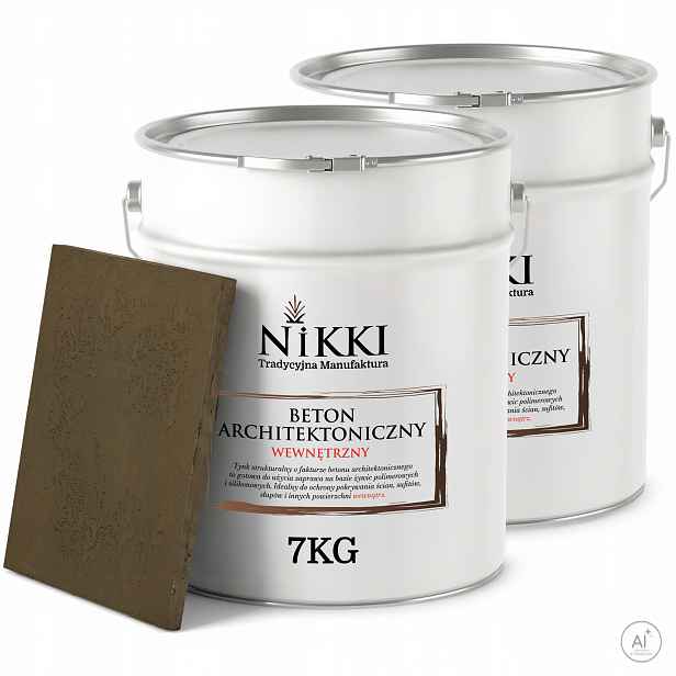 Dekorativní omítka se strukturou Betonu Vnitřní 2 x 7 kg Khaki Tmavý F456 Uv