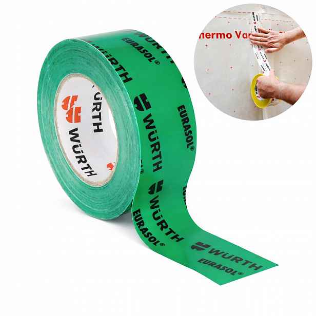 Wurth Eurasol 50 mm x 25 m zelená těsnící páska zelená 0992900050