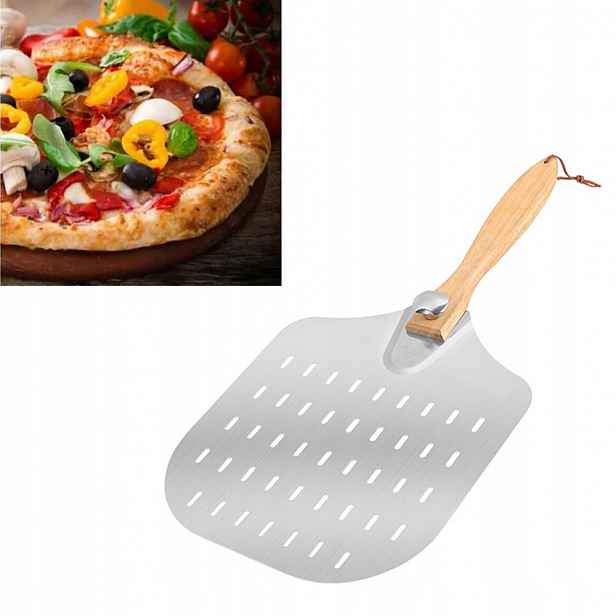 Špachtle Lopata Na Pizzu Ocelová Do Trouby 62 cm x 30,5 cm