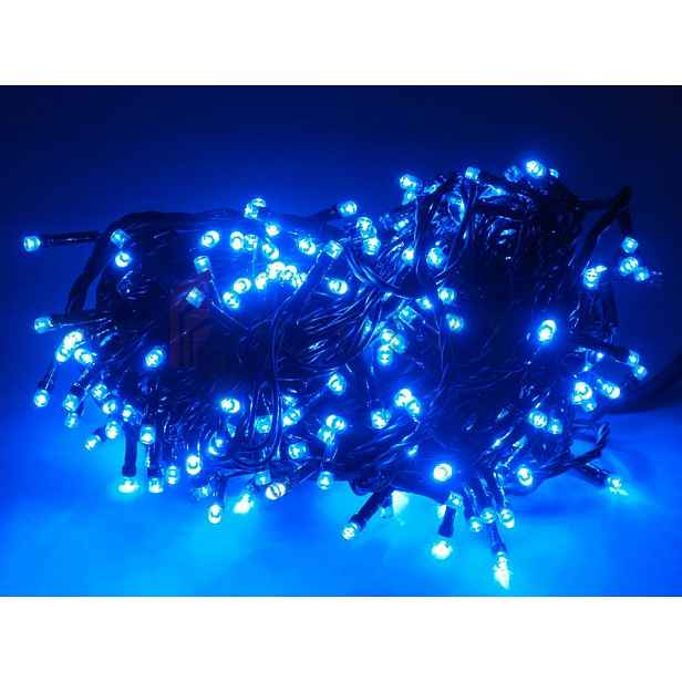 Vánoční Osvětlení Na Stromeček 500 Led Spojovací Barva Modrá