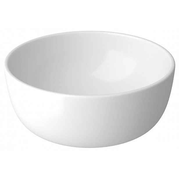 Cersanit Moduo - Umývátko na desku, průměr 35 cm, bez přepadu, bílá K116-047
