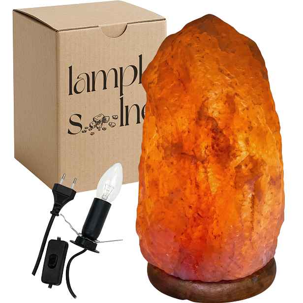 Solná Lampa Himalájská sůl 8-10 Kg Ionizátor Lampička Přírodní těleso ze soli