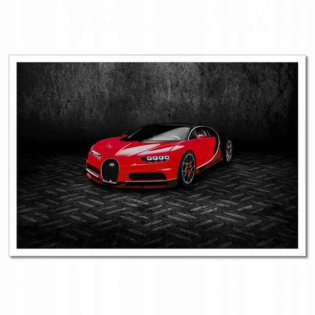 Plakáty v rámu 60x40 Červené sportovní auto