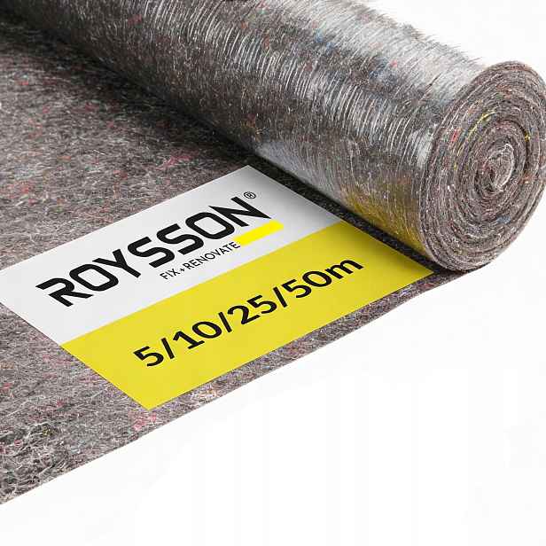 Roysson Malířská podložka plst fólie Podklad 1x50 m| Silná protiskluzová