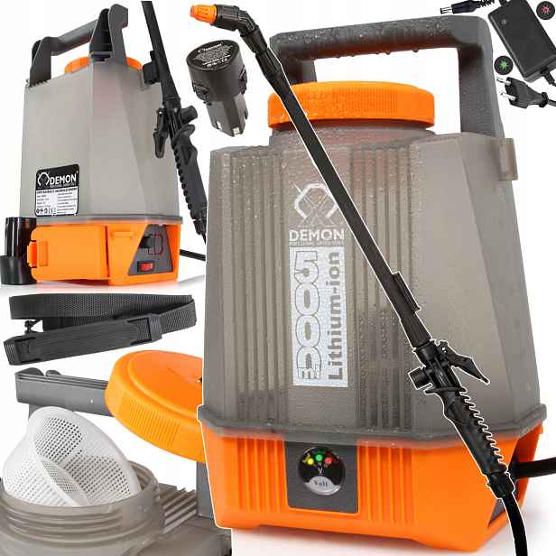 Elektrický Postřikovač M80201 Akumulátorový Postřikovač 5 L Demon