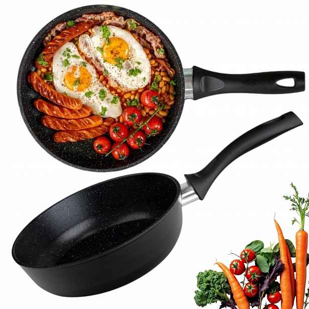 Hluboká pánev Remoska Evropa 28 cm granitová pro indukci