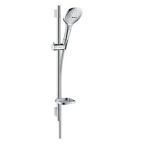 Sprchový set Hansgrohe Raindance Select E s mýdlenkou chrom 26622000