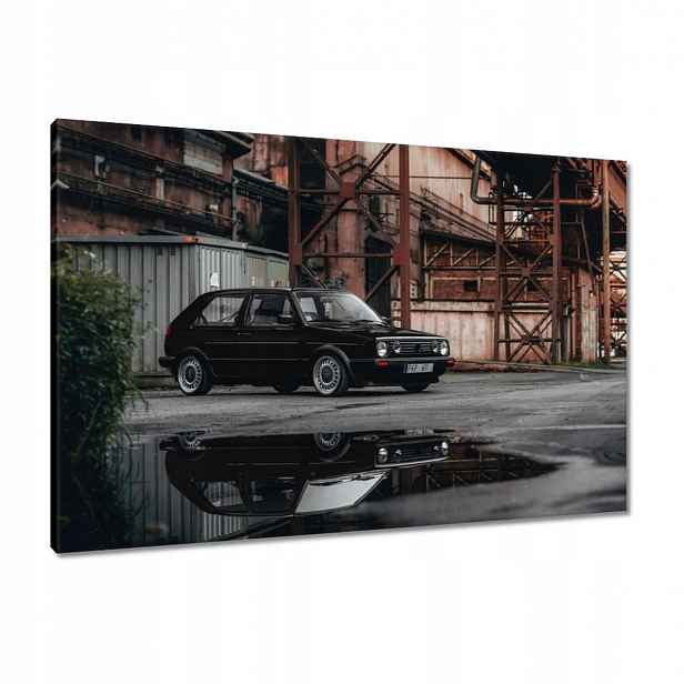 Obrazy 90x60 Černý Vw Golf